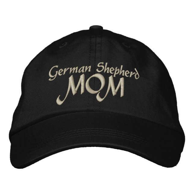 Casquette Brodée Cadeaux de maman berger allemand (Devant)