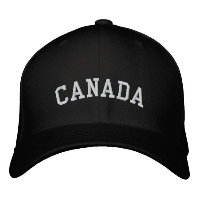 CASQUETTE BRODÉE CANADA (Devant)