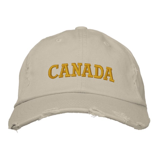 Casquette Brodée Canada (Devant)