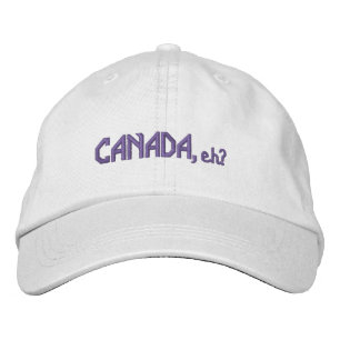 Casquette Brodée CANADA, hein ? Broderie