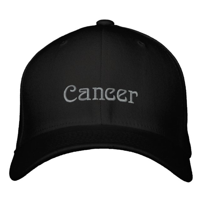 CASQUETTE BRODÉE CANCER (Devant)