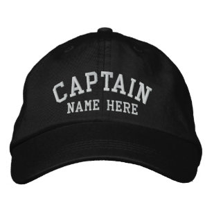 Casquette Brodée Capitaine - personnalisable