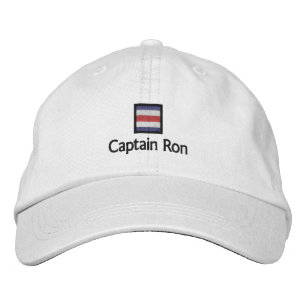 Casquette Brodée Capitaine Ron