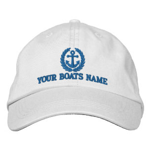Casquette Brodée Capitaines de voiliers personnalisés