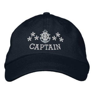 Casquette Brodée Capitaines de yacht nautique