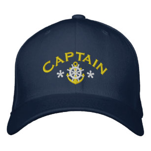 Casquette Brodée Capitaines nautiques