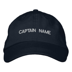CASQUETTE BRODÉE CAPTAIN NAME HAT