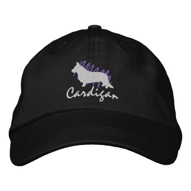 Casquette Brodée Cardigan écrit (Devant)