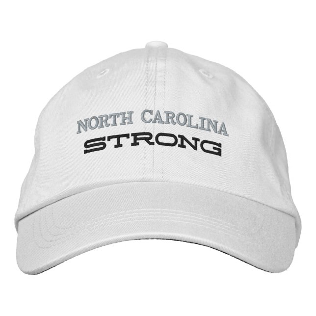 Casquette Brodée Caroline du Nord forte (Devant)