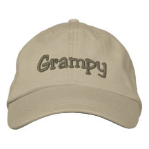 Casquette/Casquette de baseball brodé kaki