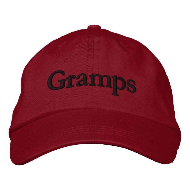Casquette Brodée Casquette/Casquette de baseball brodé personnalisé (Devant)