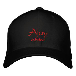 Casquette Brodée Casquette/casquette de nom d'Ajay