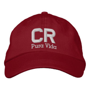 Casquette Brodée Casquette/casquette du Costa Rica Pura Vida