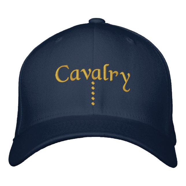 Casquette Brodée Cavalerie (Devant)