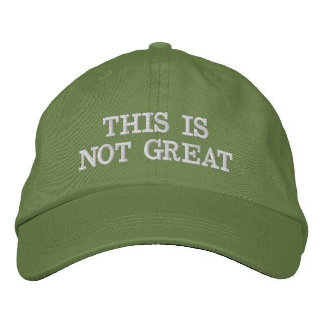 CASQUETTE BRODÉE CE N'EST PAS GRAND (Devant)