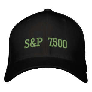Casquette Brodée Célébration de l'indice boursier S&P 7 500