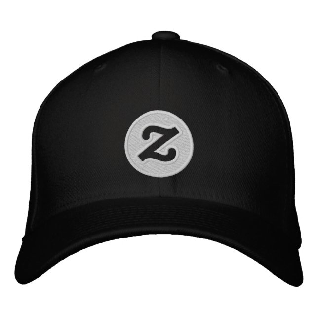 Casquette Brodée Cercle Z 1,9 po (Devant)
