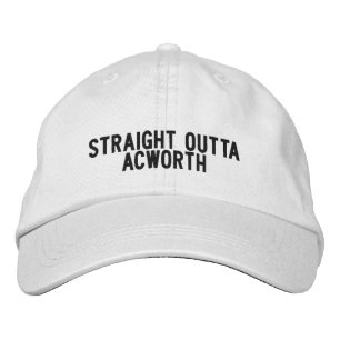 Casquette Brodée Chapeau Acworth Géorgie