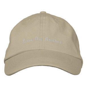 Casquette Brodée Chapeau Amour les uns les autres