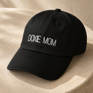 Casquette Brodée Chapeau Brodé Doxie Maman Propriétaire de Dachshun