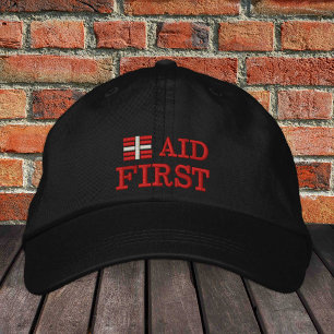 Casquette Brodée Chapeau de camionnette brodé de premiers secours R