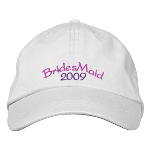 Casquette Brodée Chapeau de Demoiselle d'Honneur