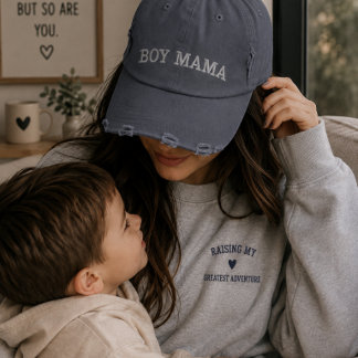 Casquette Brodée Chapeau de maman mignon pour les mères fières de g