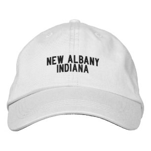 Casquette Brodée Chapeau de New Albany Indiana