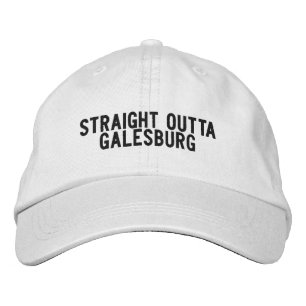 Casquette Brodée Chapeau Galesburg Illinois
