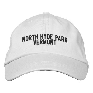 Casquette Brodée Chapeau North Hyde Park Vermont