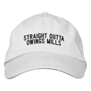 Casquette Brodée Chapeau Owings Mills Maryland