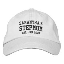 Chapeau personnalisé brodé pour belle-mère