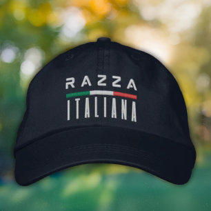 Casquette Brodée Chapeau Razza Italiana - Fierté italienne brodée