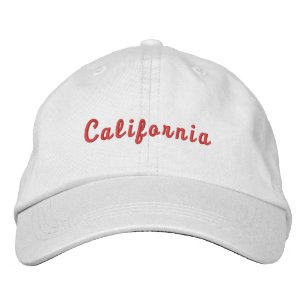 Casquette Brodée Chapeau réglable personnalisé Californie