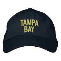 Chapeau Réglable Personnalisé Tampa Bay, Floride