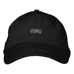 Casquette Brodée Chapeau réglable Roi Texte imprimé Élégant Cadeau