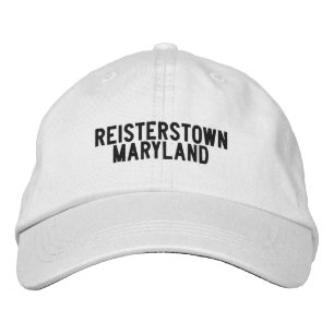 Casquette Brodée Chapeau Reisterstown Maryland