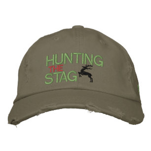 CASQUETTE BRODÉE CHASSE DE LA PILE