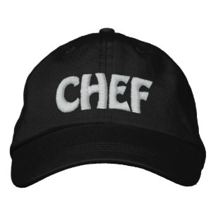 CASQUETTE BRODÉE CHEF