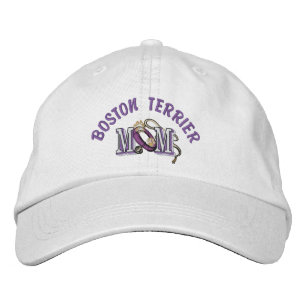 Casquette Brodée Chien de Boston MOM