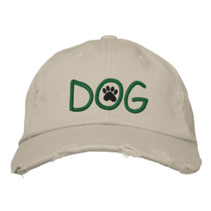CASQUETTE BRODÉE CHIEN PAR SRF