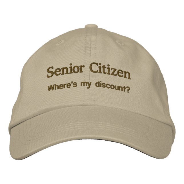 Casquette Brodée Citoyen senior (Devant)