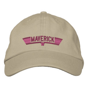 Casquette Brodée Classic Personnalisé Star Maverick ou votre texte