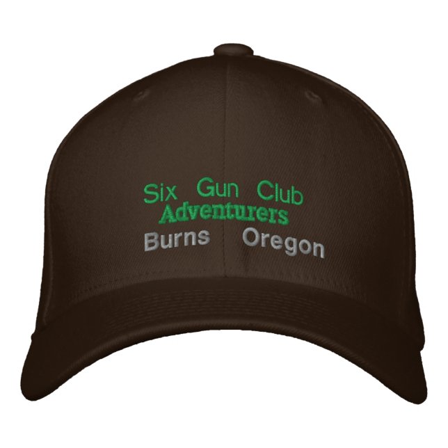 Casquette Brodée Club Six Gun (Devant)