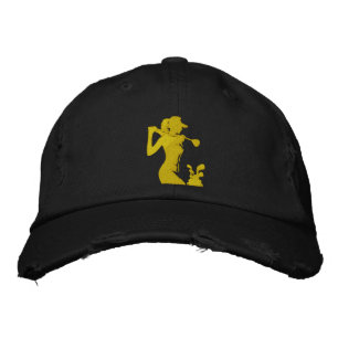 Casquette Brodée Conception dynamique du Golfeur à aile moyenne