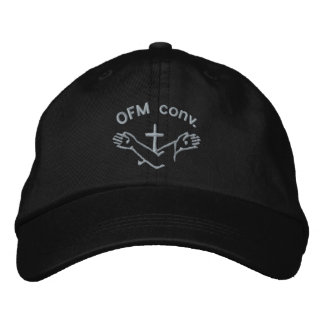 Casquette Brodée CONV OFM. Logo franciscain