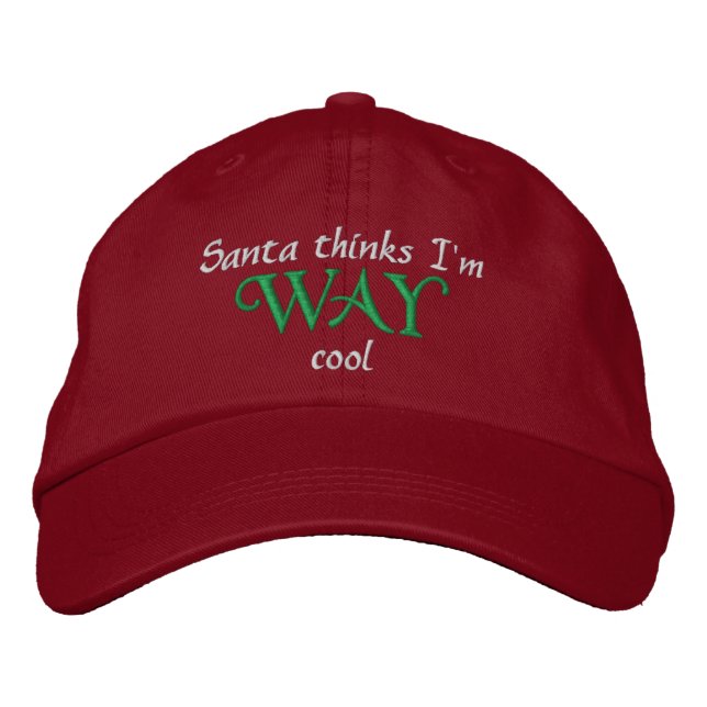 Casquette Brodée Cool (Devant)