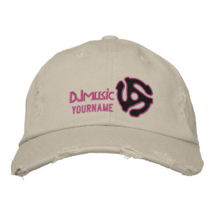 Casquette Brodée COOL 45 spacer DJ CAP Personalize this