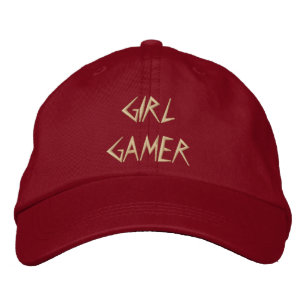Casquette Brodée Cool fille Gamer