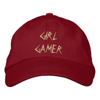 Casquette Brodée Cool fille Gamer